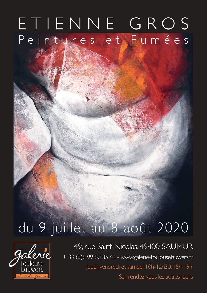 afiche exposition etienne gros 2020