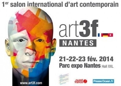 affiche art3f nantes art fair 2014 galerie toulouse lauwers