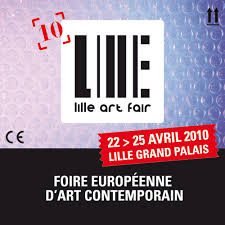 affiche lille art fair 2010 galerie toulouse lauwers