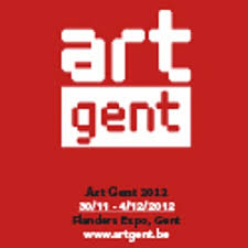 affiche lineart art fair 2012 galerie toulouse lauwers