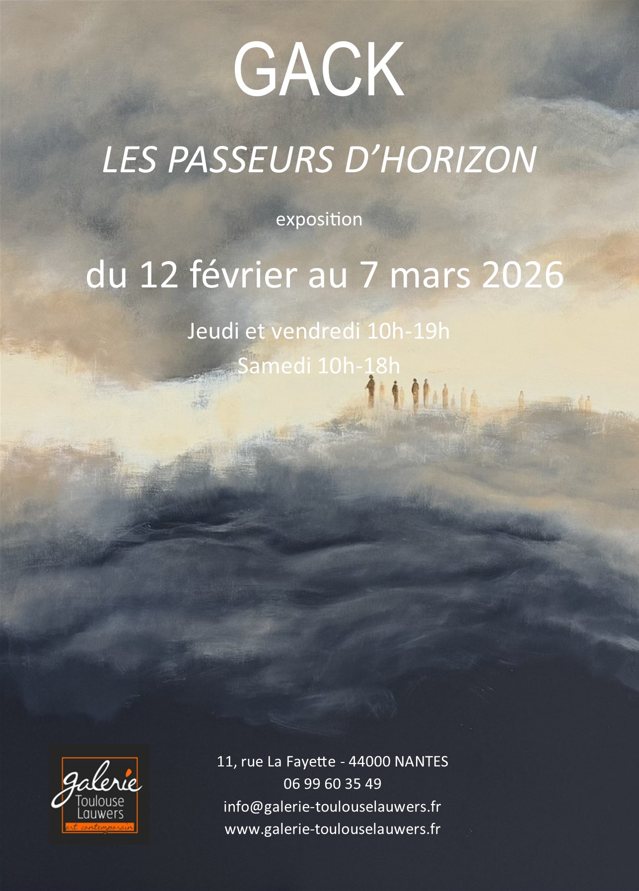 exposition gack galerie toulouse lauwers 2026