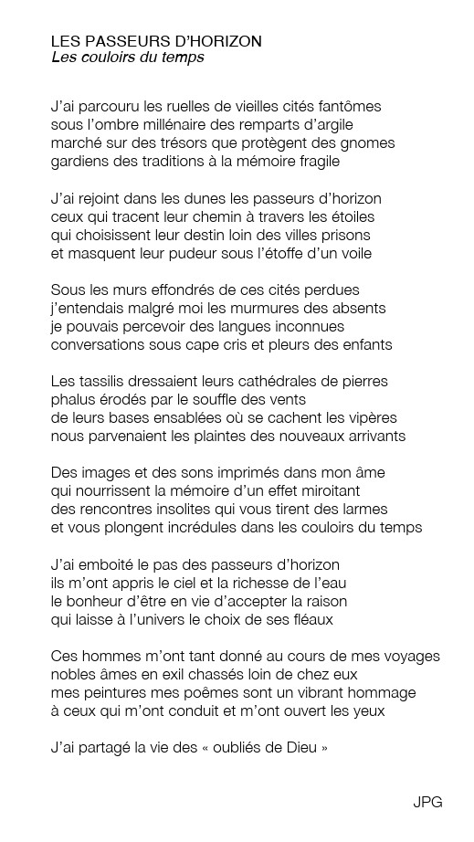 poeme jean pierre gack galerie toulouse lauwers 2026